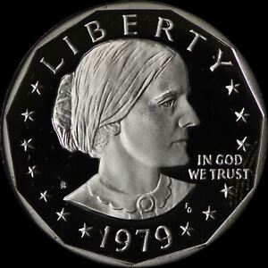 1979 S Susan B Anthony PROOF Dollar US Mint Coin SBA
