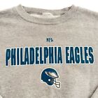 VTG Philadelphia Eagles Logo Gray Crewneck Boxy Measures Like XL
