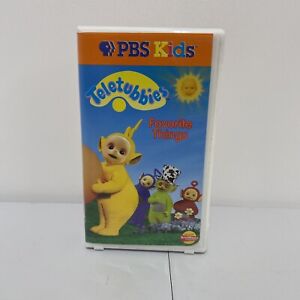 Teletubbies Favorite Things VHS 1999 Video Tape Volume 4 PBS Kids Warner Bros