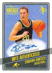 2021-22 Onyx Vintage Basketball Base, Blue or Green Autographs Pick From List