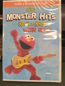 Elmo Sesame Street: Monster Hits: Rock And Rhyme With Elmo (DVD, 2019) Music
