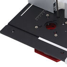 Router Lift With Top Plate Router Lifting Base Slotting Chamfering Top(Black)