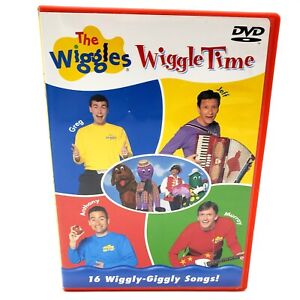 The Wiggles Wiggle Time Dvd 16 Wiggly-Giggly Songs Bonus Features Tested Good 🕺
