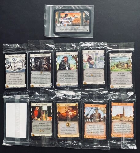 Dominion Promo Card Packs from Rio Grande Games NEW UNPLAYED