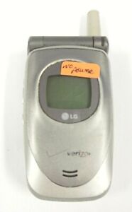 LG VX4400 - Metallic Silver ( Verizon ) Cellular Flip Phone
