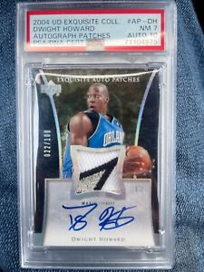 2004 Dwight howard UD Exquisite Collection Autograph & patch