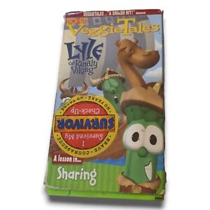 VeggieTales Lyle the Kindly Viking Sharing VHS TESTED