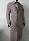 VTG Yves Saint Laurent made in France Heavy Specked tweed Over coat 44 R