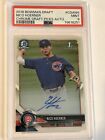 New Listing2018 BOWMAN CHROME DRAFT 1ST NICO HOERNER PSA 9 AUTO SIGNED ROOKIE RC #CDANH