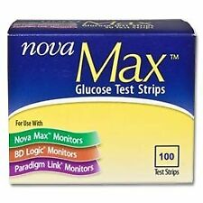 Nova Max Test Strips 100 Count