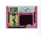 New ListingJake Haener 2023 Panini Certified Pink RC Patch Auto /299