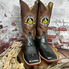 Justin Cowboy Boots -Wrangler National Finals 50th Las Vegas Rodeo (Size 12D)NEW