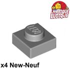 LEGO 4x Flat 1x1 Plate Grey/Light Bluish Gray 3024 NEW