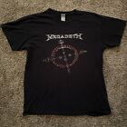 Megadeth Cryptic Writings Shirt Black Large Reprint Band Metal