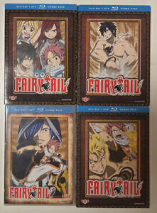 Fairy Tail Collection 1-4 Episodes 1-48 (Bluray & DVD) NTSC R1,2,4 Anime Manga