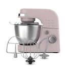 Electric Stand Mixer 4-Quart Stainless Steel Bowl Splash Guard 300 W Rose