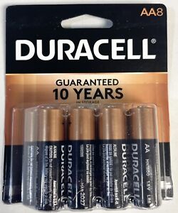 8-Pack Duracell Coppertop AA Alkaline Battery
