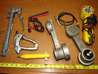 Lot of old lineman phones & tools- Bell System, wire wrap, handset, probes