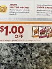 Special K Cereal Coupon Lot (15) $1 Off Any One Box Exp 6/30/24