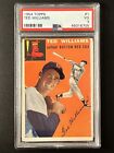 1954 Topps Ted Williams #1 PSA 3 VG