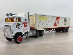 1/87 Majorette - Peter Pan Peanut Butter Semi Truck Tractor Trailer