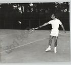 Shah of Iran Mohammad Reza Pahlavi Playing Tennis 1950s Press Photo