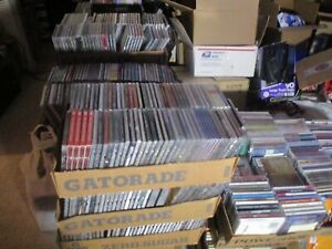 Lot of 25 or 50 Pre Owned Country CDs Free Shipping