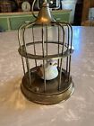 Vintage Hosley International Brass Bird Cage Decor