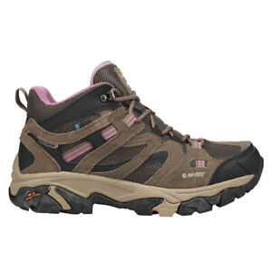Hi-Tec Apex Lite Mid Wp Lace Up Hiking  Womens Brown Casual Boots CH80089W-T