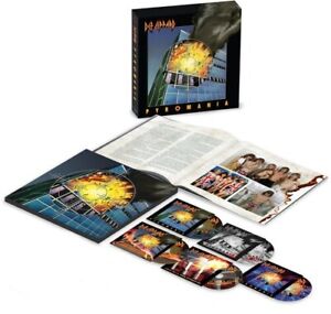 Def Leppard PYROMANIA 40th Anniversary Deluxe Edition NEW SEALED 4 CD +Blu-Ray