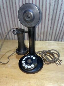 New ListingAntique American Telephone & Telegraph Co Candlestick Telephone Jan 14 1913
