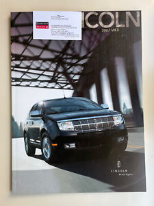 2007 Lincoln MKX Prestige Color Sales Brochure