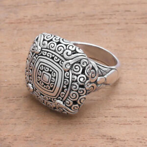 Fashion Turkish Jewelry Silver Ring Women Engagement Party Rings Gifts Size 6-12