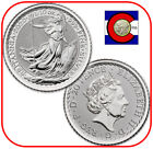2020 Great Britain UK Silver Britannia BU 1/10 oz 0.999 20p Coin in Capsule