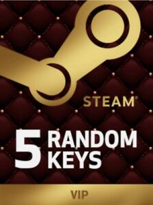 x5 VIP Random Steam Keys - Global