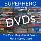 Super Hero DVDs Sci-Fi & Fantasy Movies DC & MARVEL **You Pick** **Read**