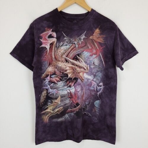 The Mountain Anne Stokes Collection Dragon Graphic Print T-shirt