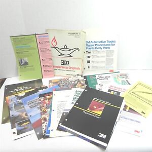 VINTAGE 3M PRODUCTS HUGE LOT OF SALES BROCHURES AND SPECIFICATIONS 1990S
