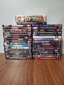 Lot Of 34 Dvds. Horror, Action, Comedy.