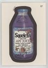 1991 Topps Wacky Packages Squelch's Ape Juice (Coupon Back) #17 f7j