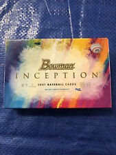 2021 Bowman Inception Hobby Box Factory Sealed