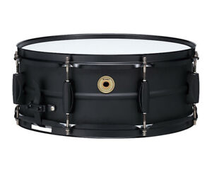 Tama Metalworks Steel Snare Drum With Matte Black Shell Hardware - 5.5