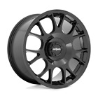 Rotiform R187 TUF-R 19X9.5 +25 Gloss Black Wheel 5X108 5X120 (QTY 4) (For: Volvo 240)