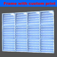10ft Backlit SEG Light Box Pop Up Stand with LED Beads Trade Show Display Booth