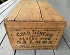 New ListingRare Vintage Cold Stream Pink Salmon Crate New York, NY