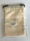 FOSSIL DRAWSTRING CLOTH BAG BRAND NEW IN SEALED PLASTIC BAG  4