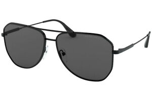Authentic PRADA PR 63XS-1AB08G Sunglasses Black / Grey Polarized *NEW* 61 mm