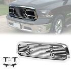 For 2013-2018 Dodge Ram 1500 Front Bumper Grille Chrome Grill Big Horn Style (For: Ram Big Horn)