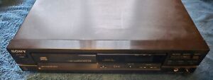 Sony CDP-190 CD Player Single Compact Disc Player Vintage Tested & Powers On