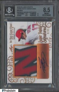 New Listing2018 In The Game ITG Used Bronze Shohei Ohtani RPA RC Patch AUTO 8/35 BGS 8.5